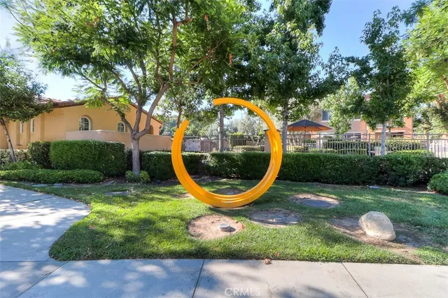 a outdoor space with furniture