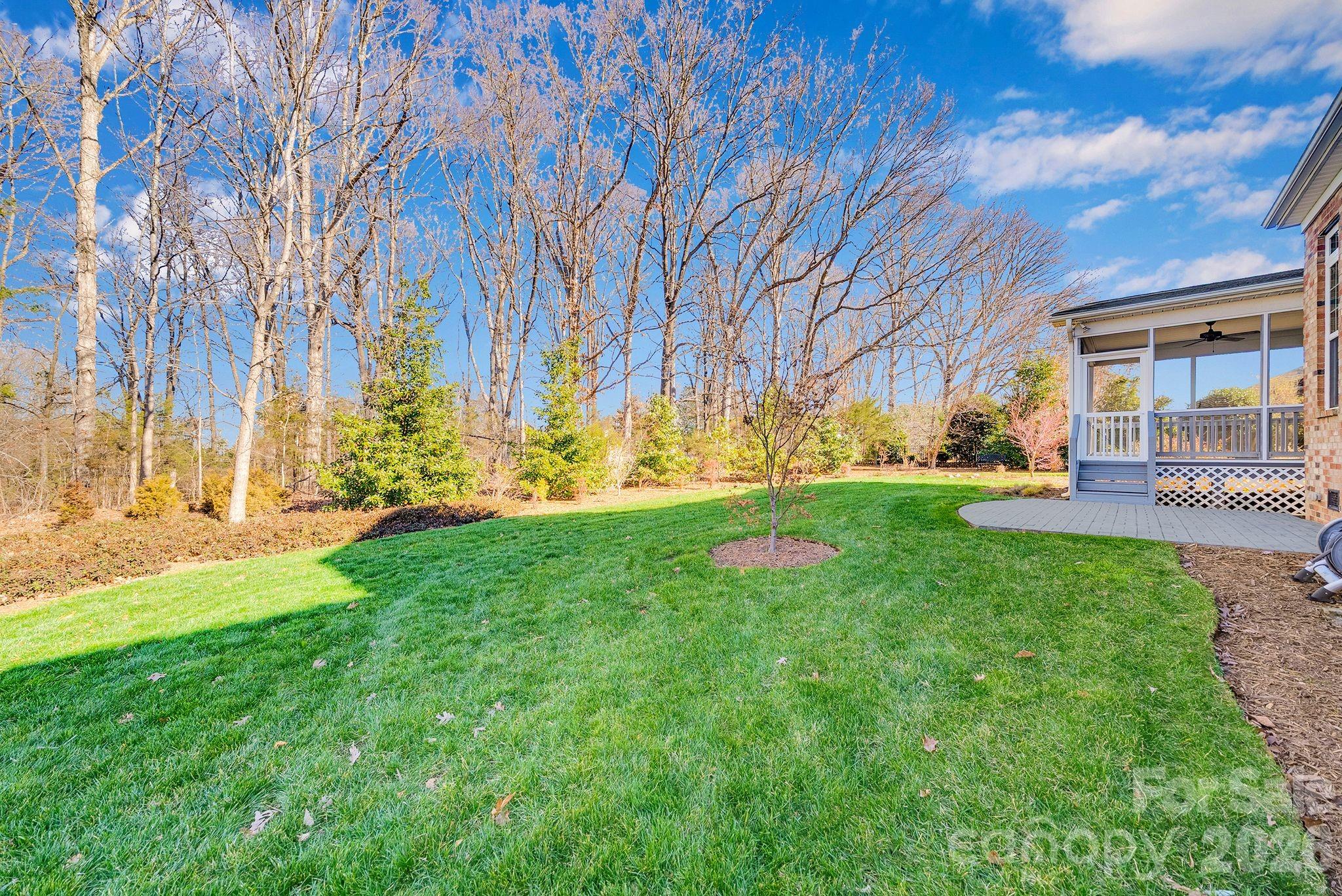 535 Brightleaf Place Northwest Concord, NC 28027 - Photo 35 of 48 a view of a park with large trees
