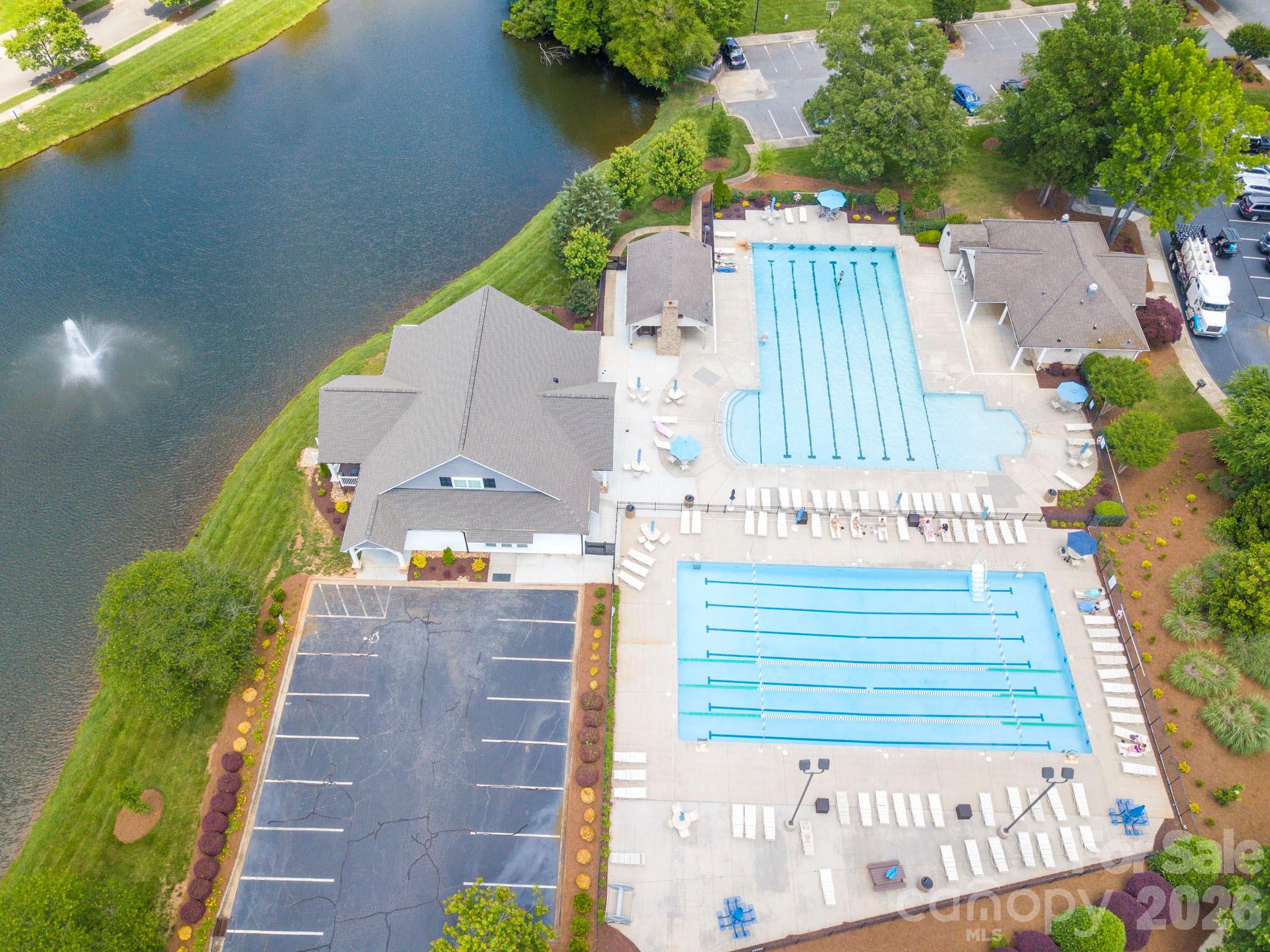 535 Brightleaf Place Northwest Concord, NC 28027 - Photo 43 of 48 an aerial view of a house