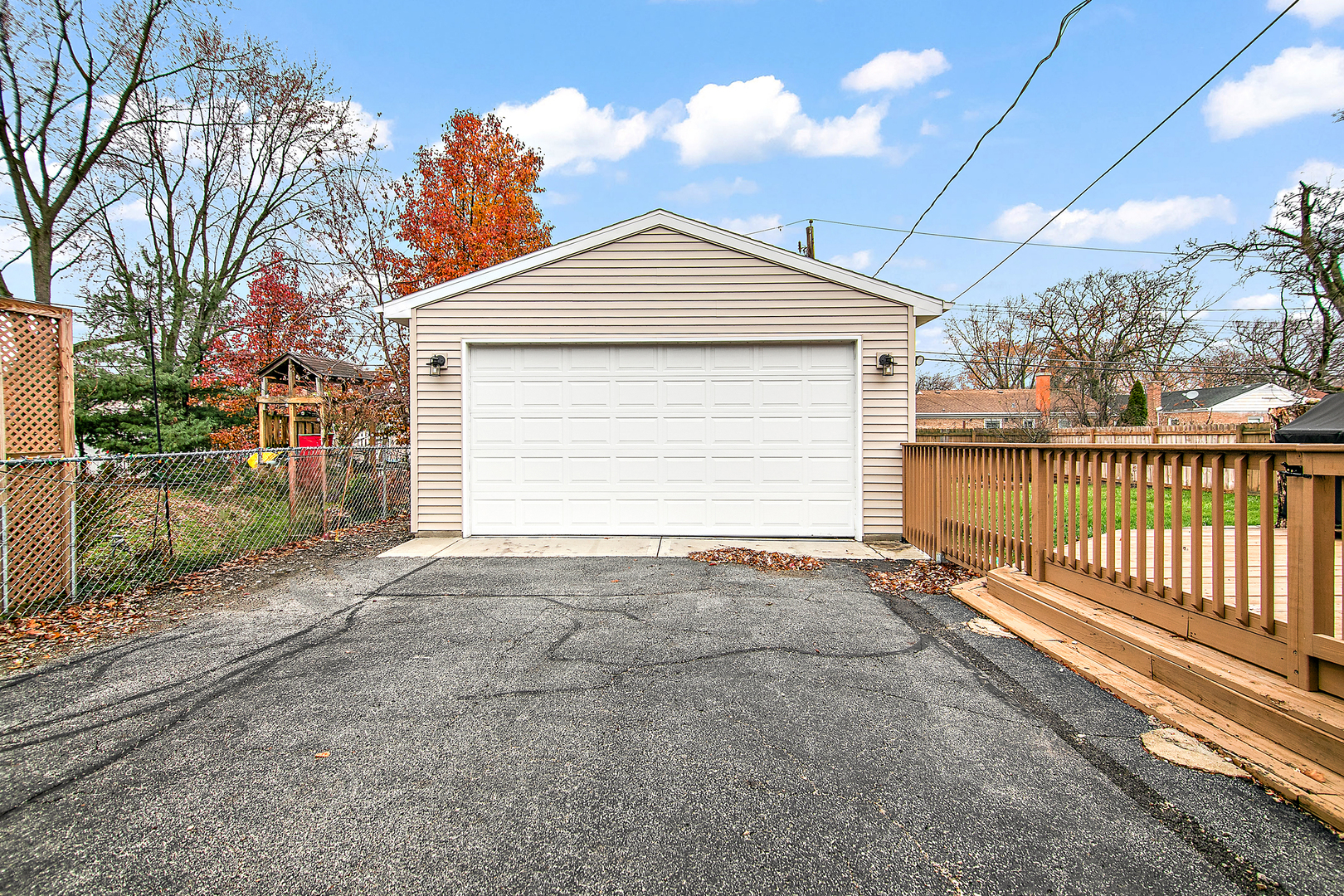 18524 Gottschalk Avenue Homewood, IL 60430 - Photo 25 of 28 a view of a house with a yard and garage