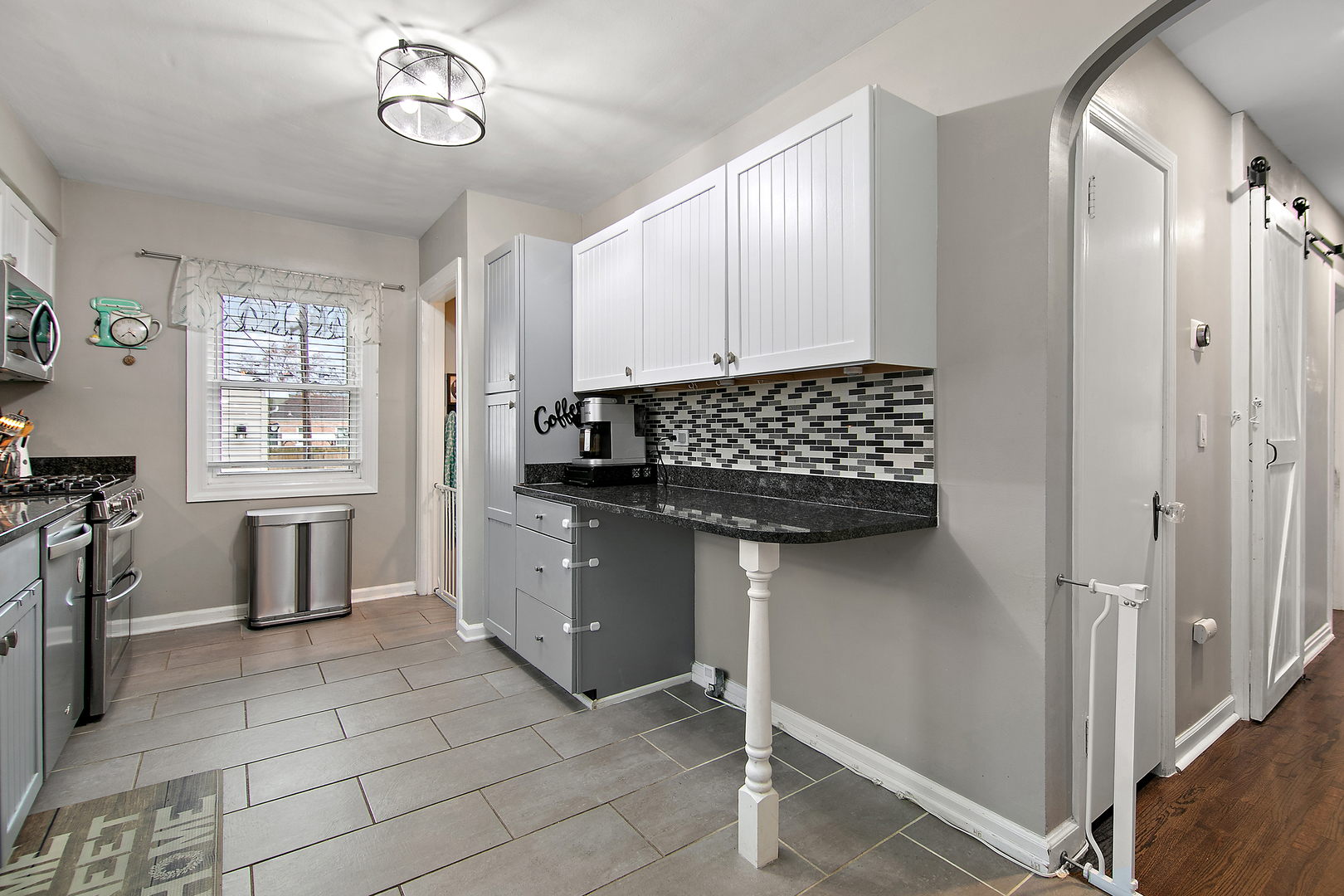18524 Gottschalk Avenue Homewood, IL 60430 - Photo 8 of 28 a kitchen with a refrigerator and window