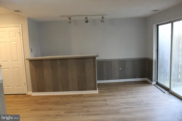 wooden floor in an empty room