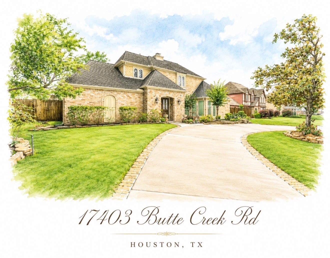 17403 Butte Creek Road Houston, TX 77090 - Photo 39 of 39 17403 Butte Creek Road, Houston Texas.