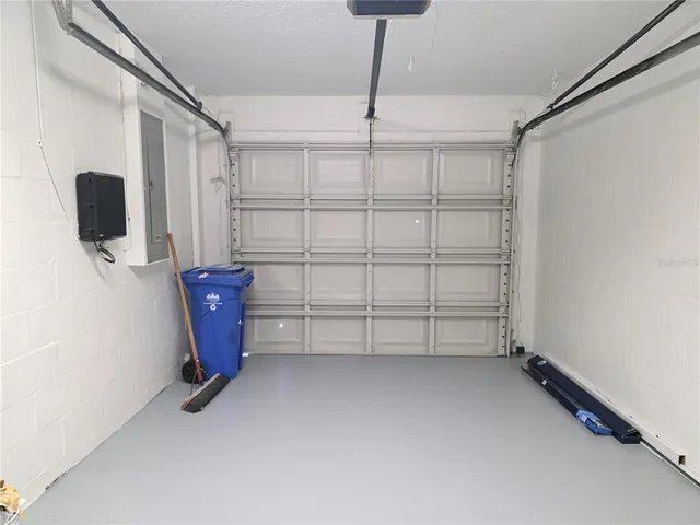 a view of an empty room with a empty space