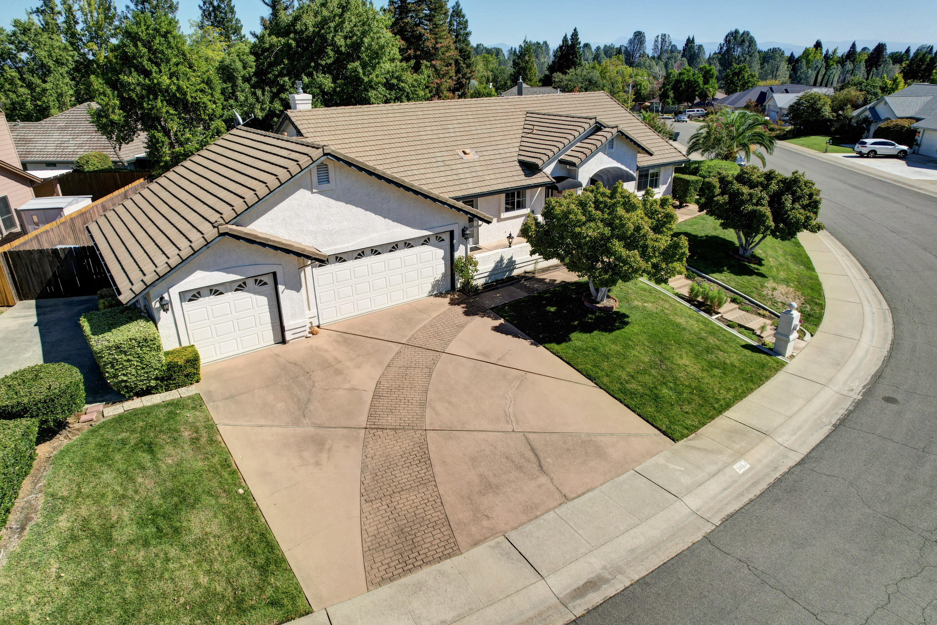 3884 Andes Drive Redding, CA 96001 - Photo 1 of 56 a aerial view of a house
