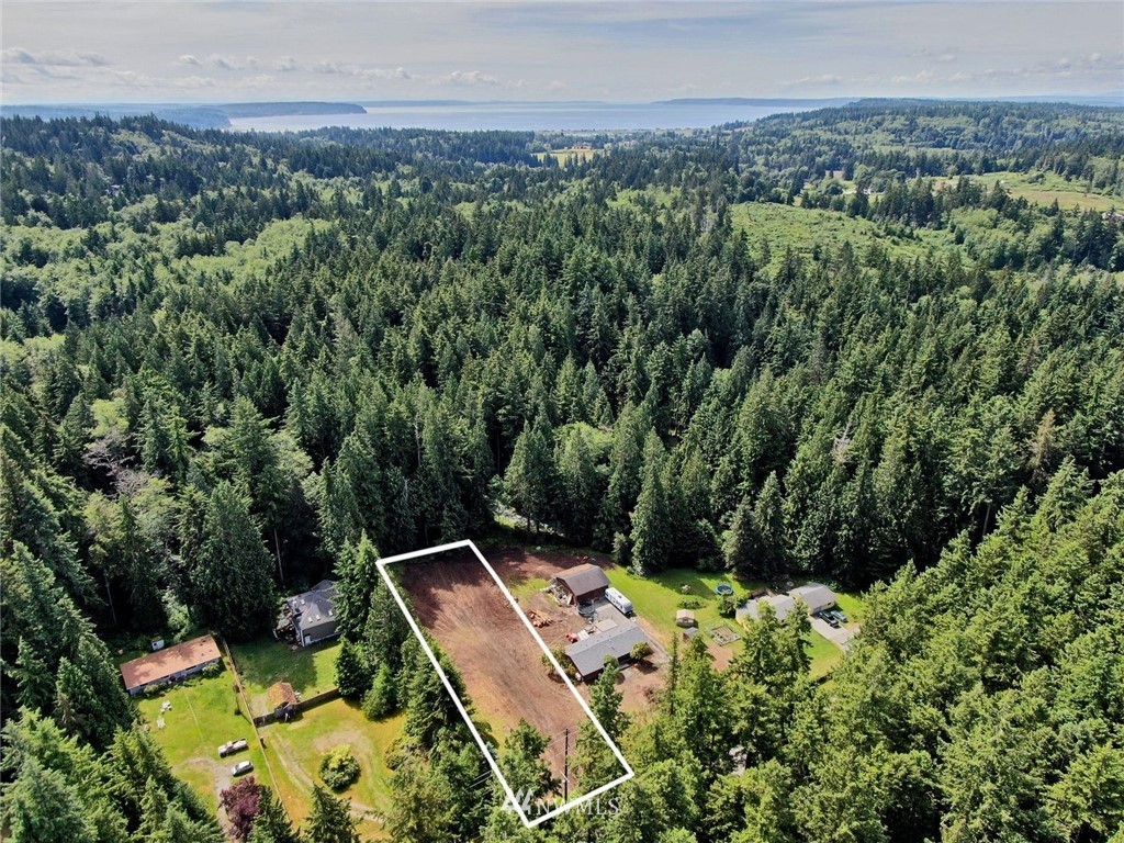 5105 East Harbor Road Freeland, WA 98249 - Photo 19 of 30 an aerial view of a house with a yard