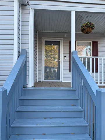 a view of a roof deck