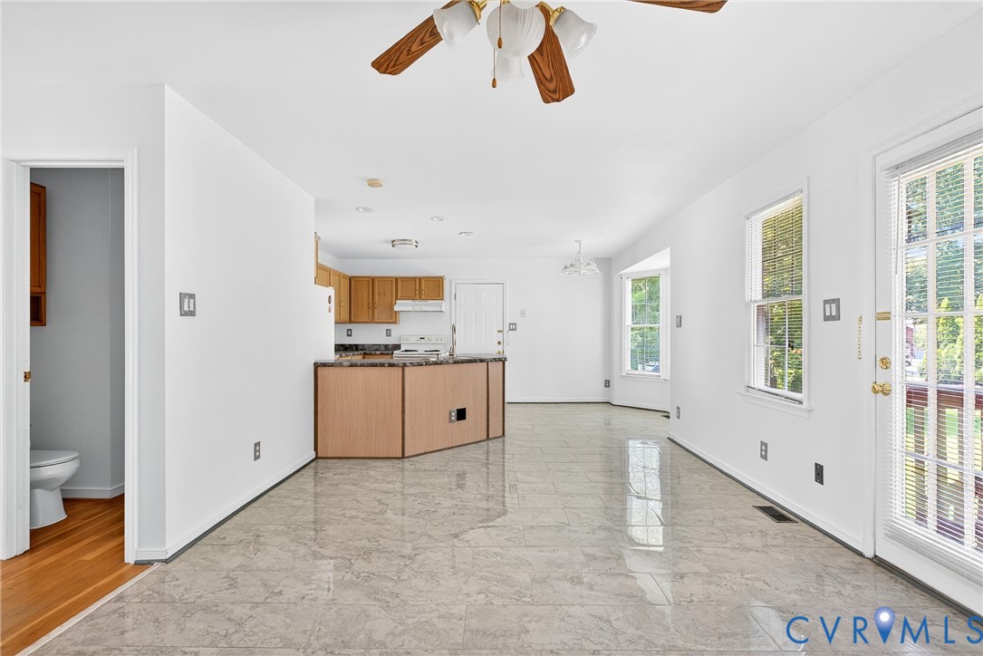 6125 Waterman Place Chesterfield, VA 23832 - Photo 16 of 45 a view of a kitchen with a sink and a window