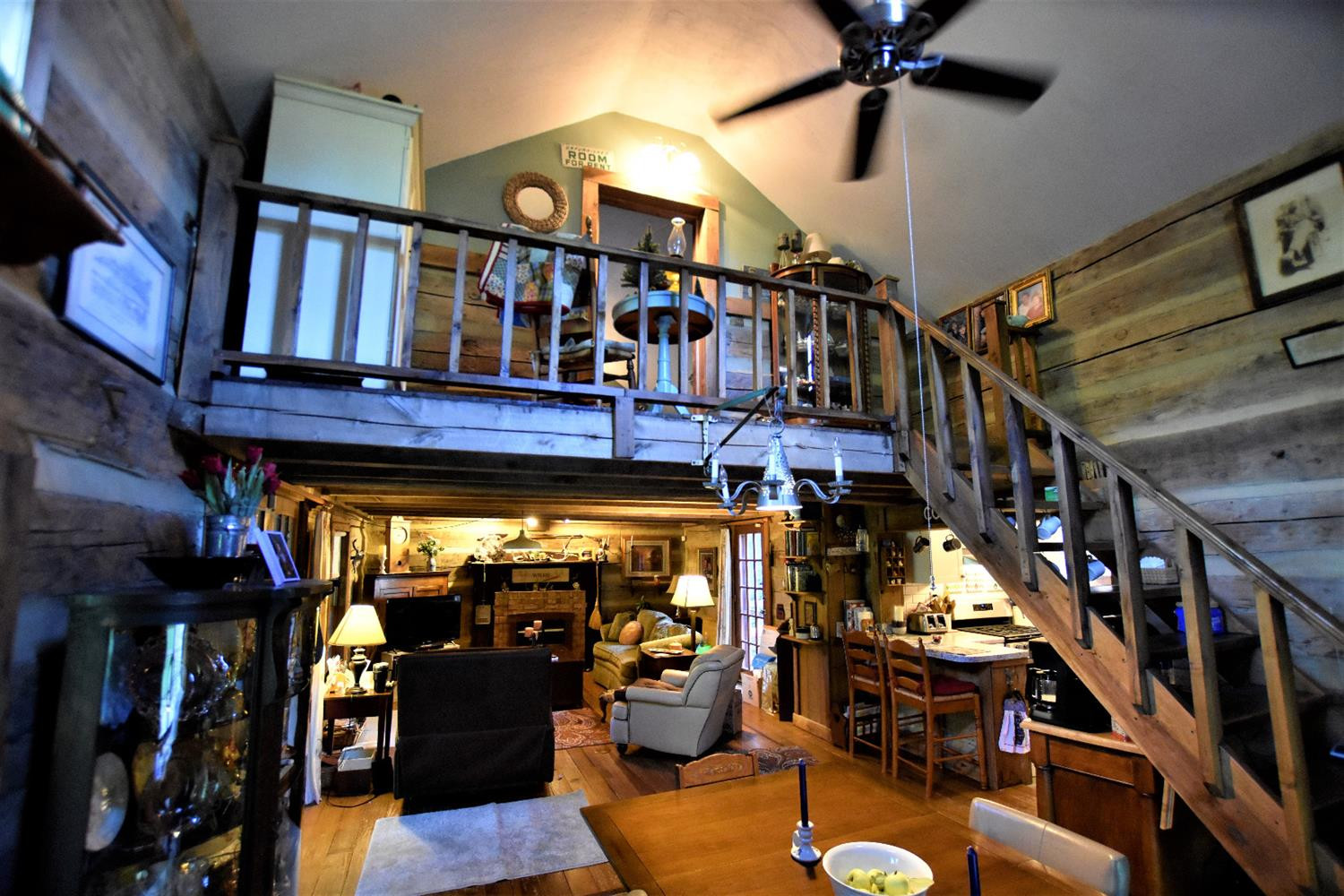 821 Sand Hill Road Irvine, KY 40336 - Photo 23 of 78 Nestled above the living room, is the fi