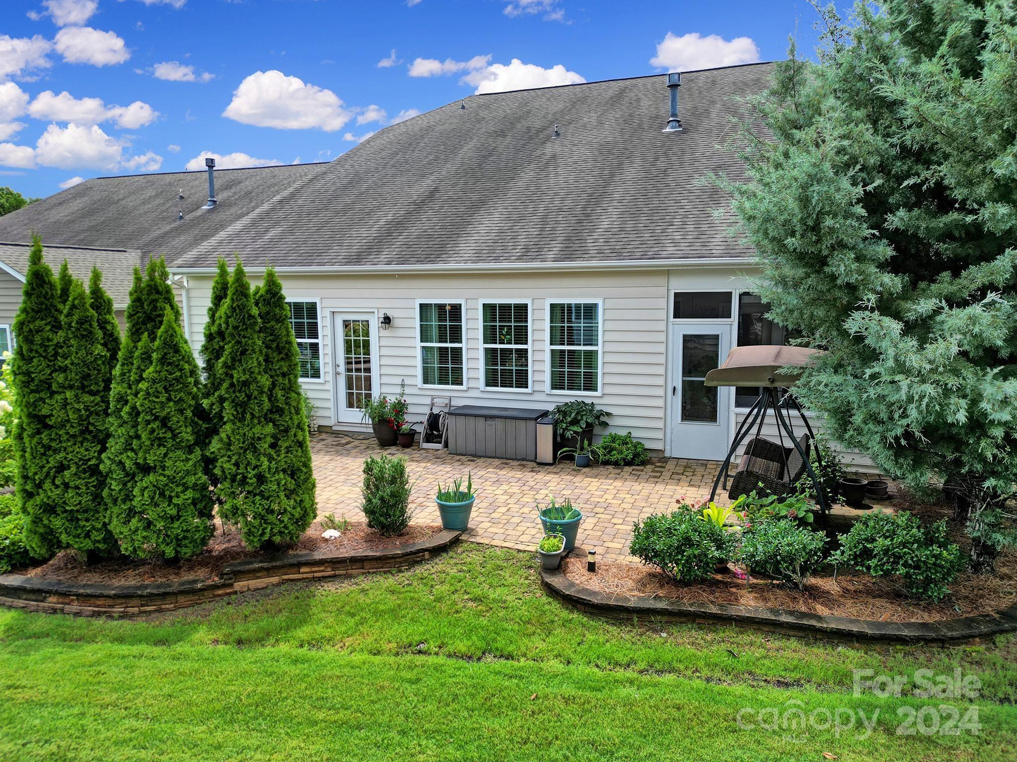 4362 Perth Road Fort Mill, SC 29707 - Photo 34 of 34 a view of a house with backyard and garden