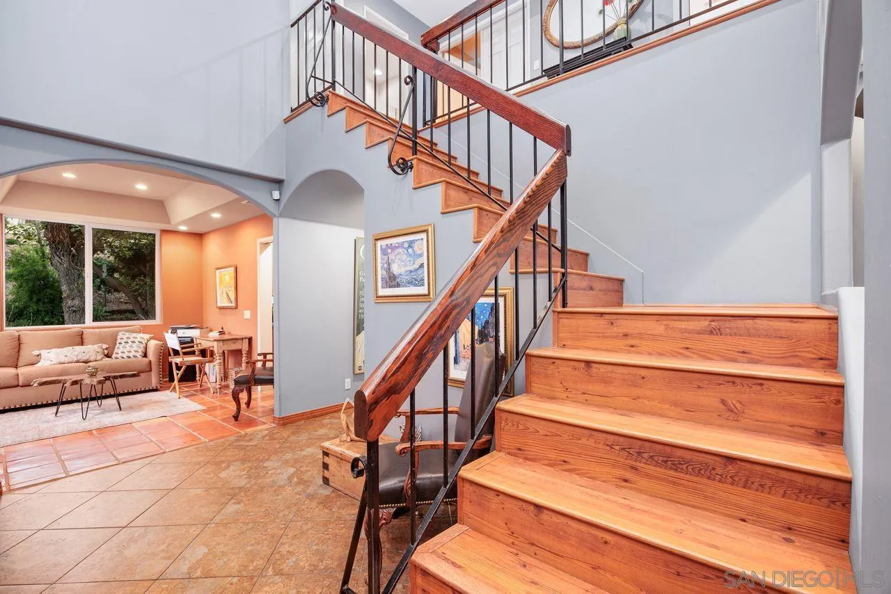 2238 Oceanview Road Oceanside, CA 92056 - Photo 34 of 50 a view of entryway and hall with wooden floor
