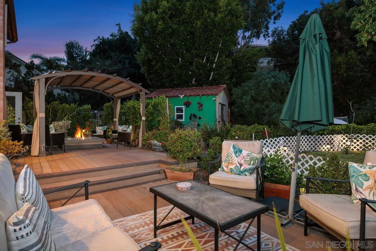 2238 Oceanview Road Oceanside, CA 92056 - Photo 49 of 50 a backyard of a house with outdoor seating