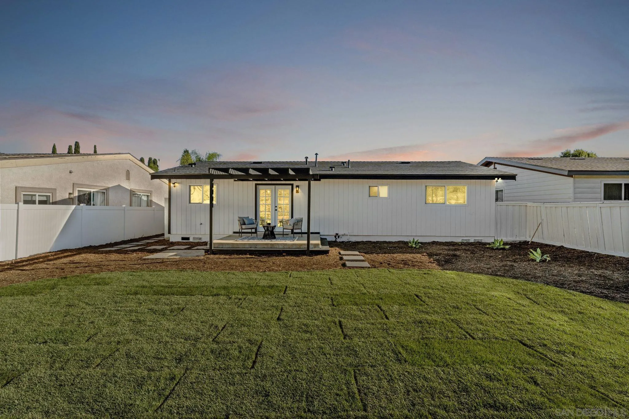 13442 Mountainside Drive Poway, CA 92064 - Photo 2 of 18 a view of back yard of the house