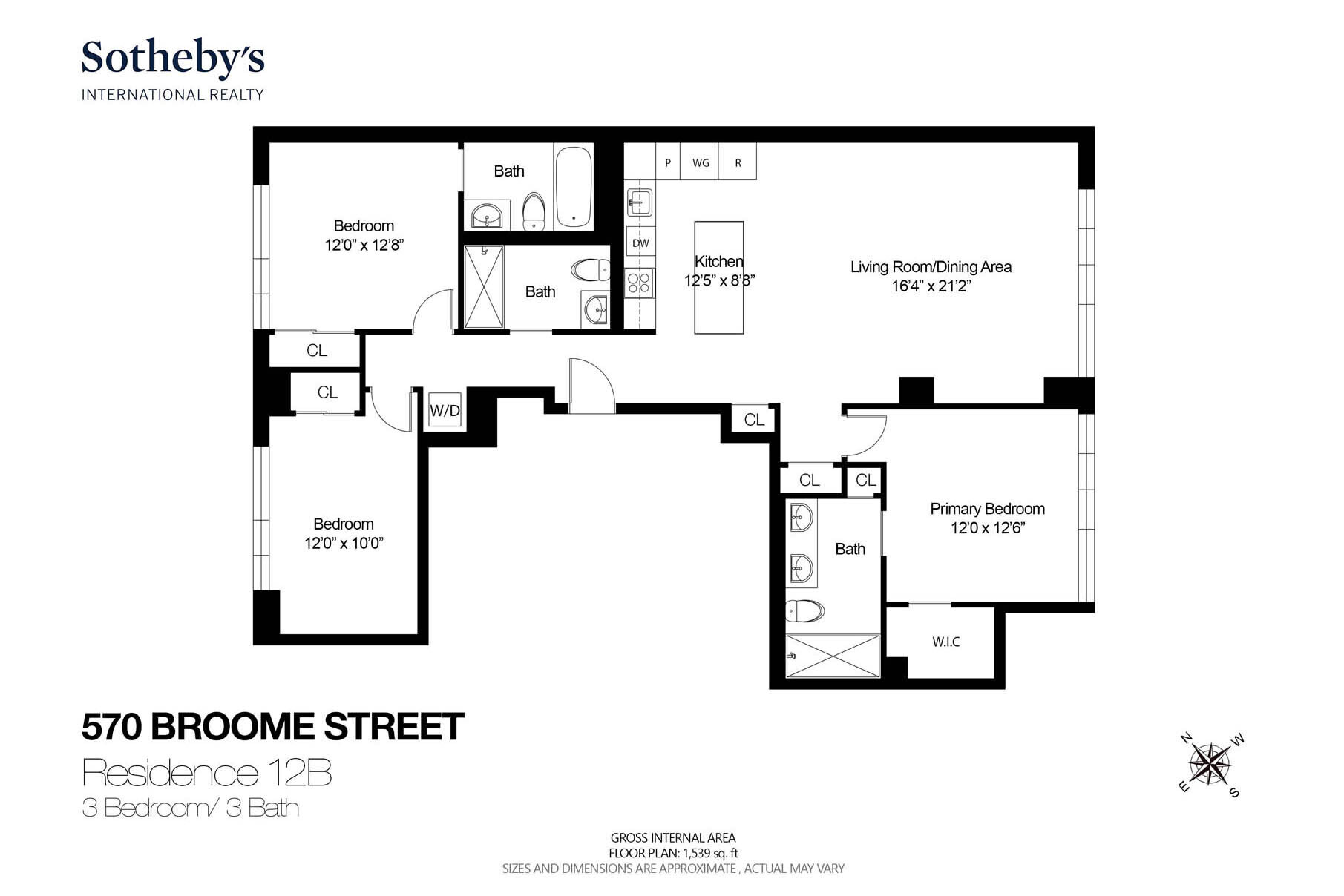 570 Broome Street, Unit 12B Manhattan, NY 10013 - Photo 17 of 17