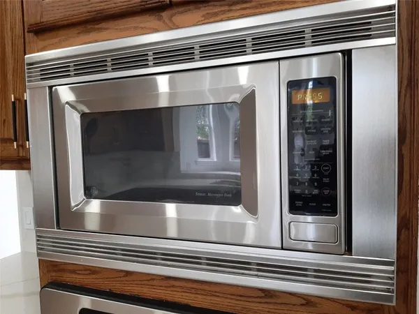 a close view of washer and dryer