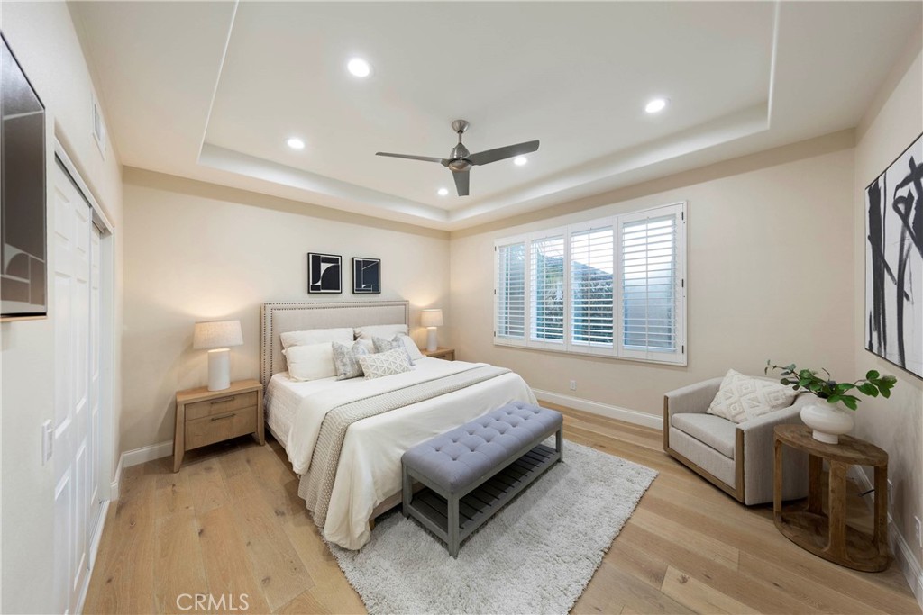 43 Lessay Newport Coast, CA 92657 - Photo 19 of 29 Primary remodeled ensuite bathroom with private toilet.