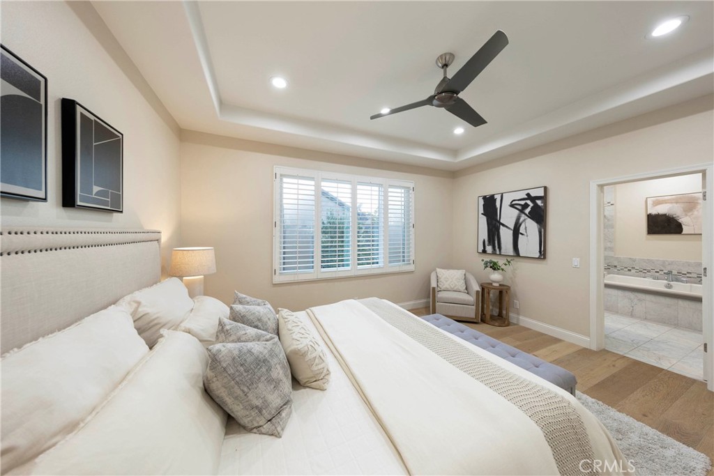 43 Lessay Newport Coast, CA 92657 - Photo 20 of 29 Primary remodeled ensuite bathroom with private toilet.