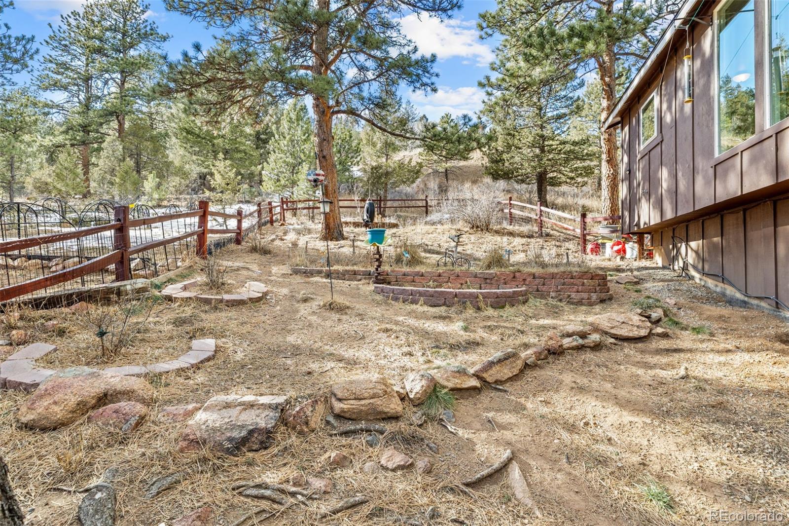 987 Wisp Creek Drive Bailey, CO 80421 - Photo 17 of 22 a view of road with large trees