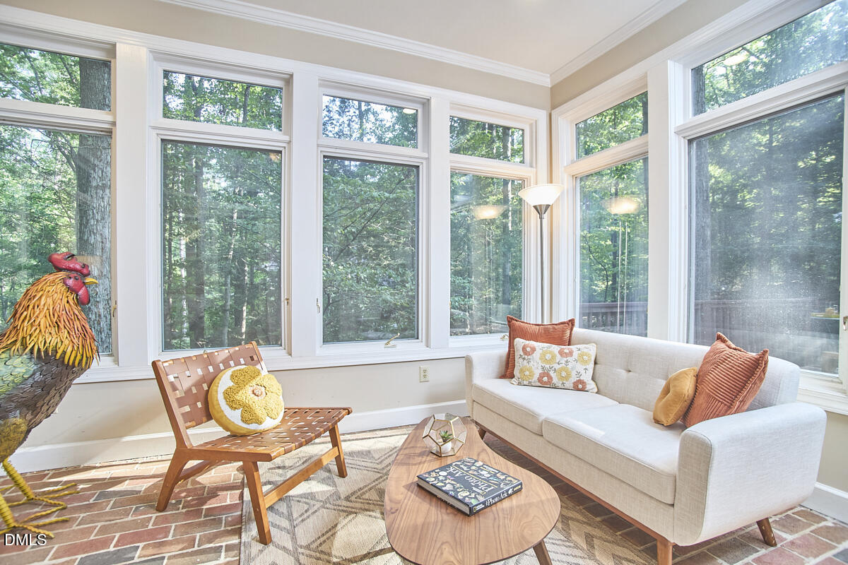 3105 Whitfield Road Chapel Hill, NC 27514 - Photo 16 of 77 Sunroom