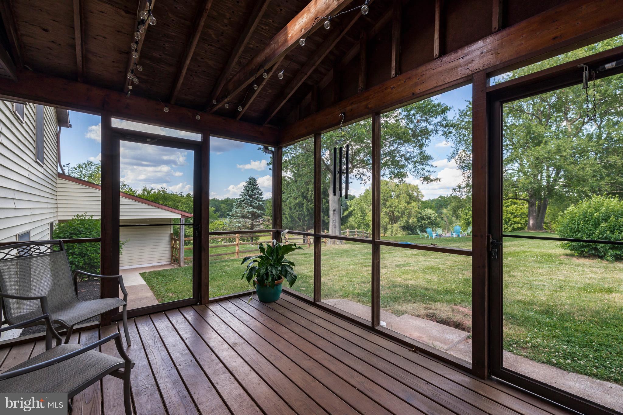 349 Saylors Mill Road Spring City, PA 19475 - Photo 13 of 40 Screened porch with amazing views