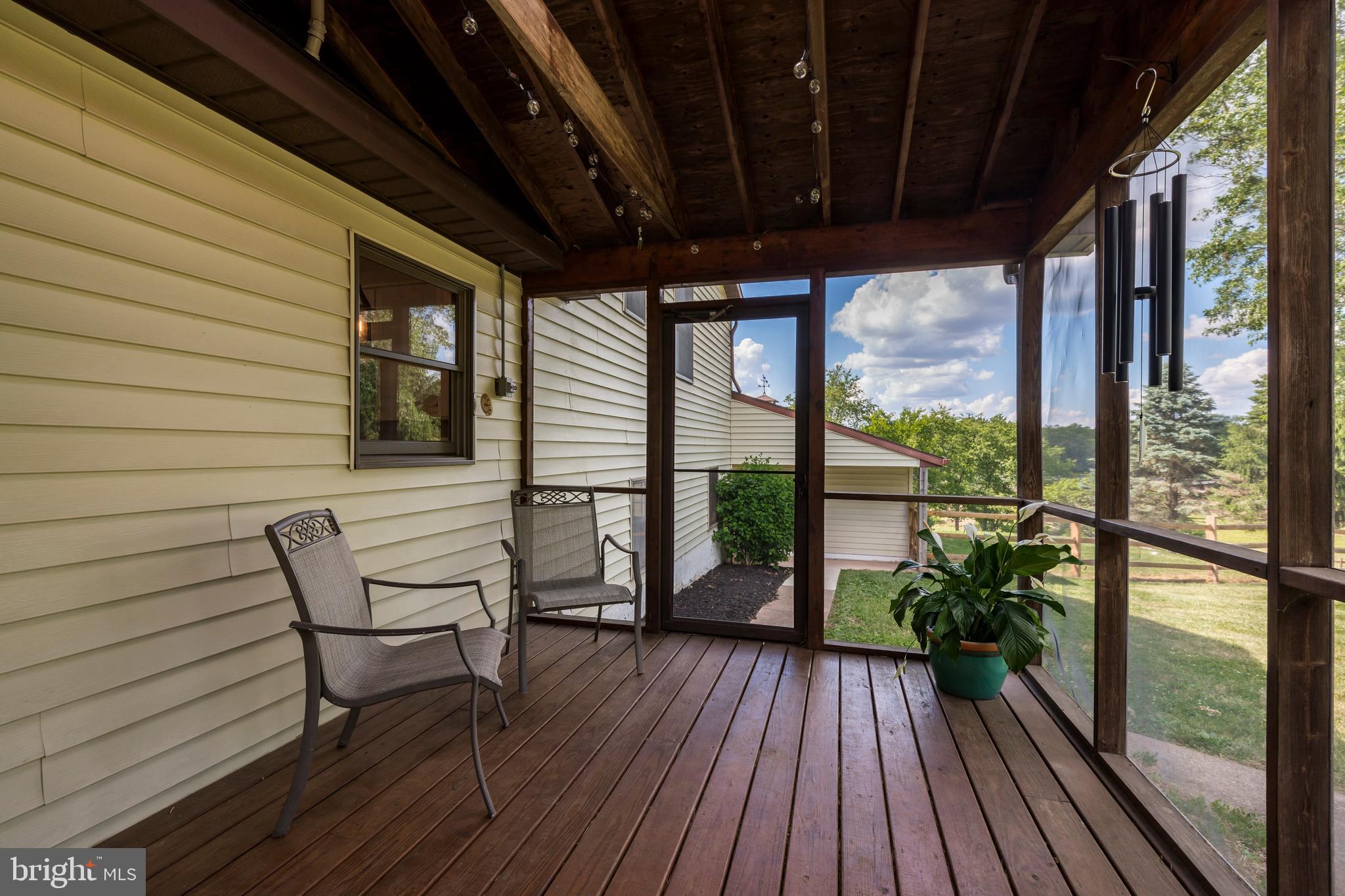 349 Saylors Mill Road Spring City, PA 19475 - Photo 14 of 40 Screened porch w/2 doors to rear yard