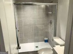 a close view of utility room