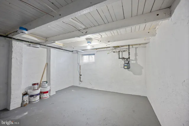 a view of storage and utility room