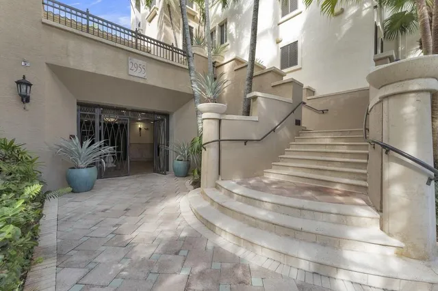 an aerial view of a residential houses
