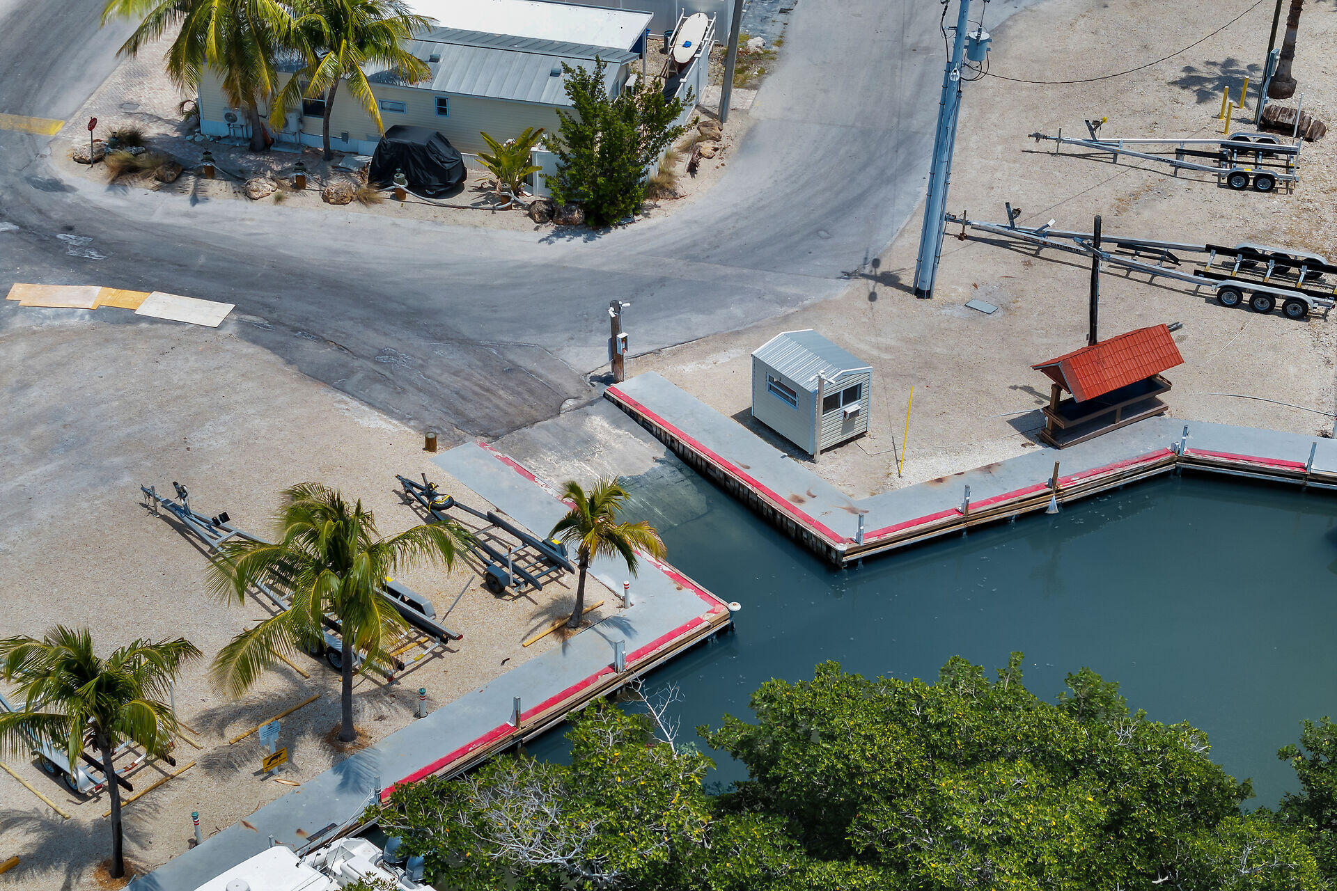 325 Calusa Street, Unit 250 Key Largo, FL 33037 - Photo 30 of 63 an aerial view of a house with pool table and chairs