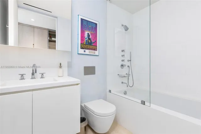 a view of a balcony with lake view and mountain view