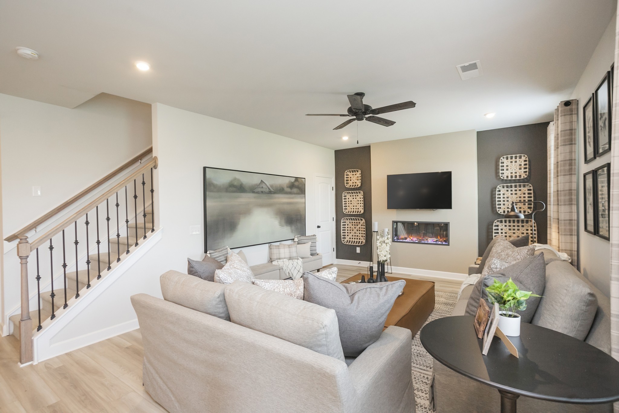 321 Ellis Lane Lebanon, TN 37087 - Photo 10 of 30 a living room with furniture and a flat screen tv