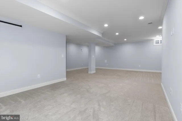 a view of empty room