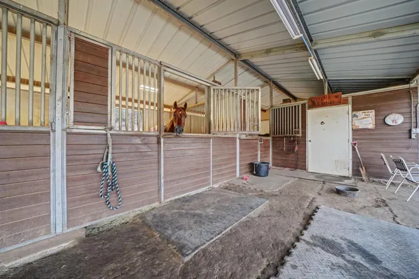 a view of a house with a door