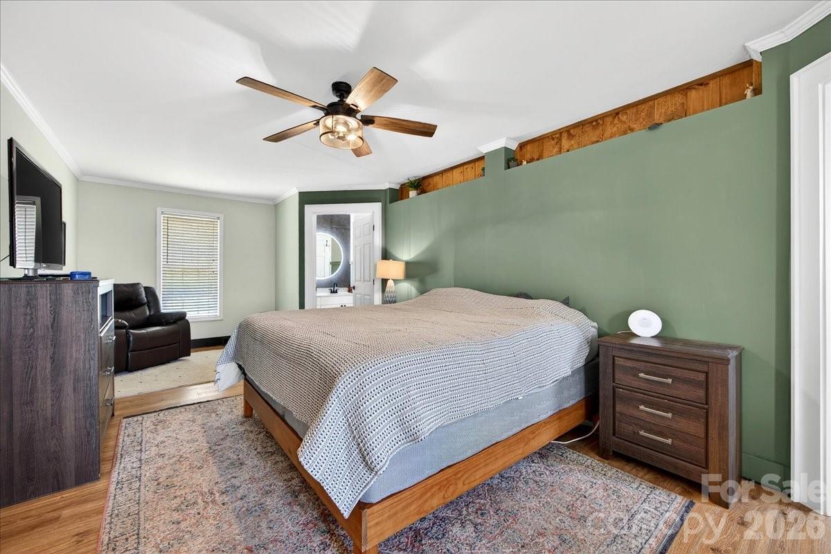 4624 South Olivers Cross Road Maiden, NC 28650 - Photo 19 of 48 a bedroom with a bed and dresser