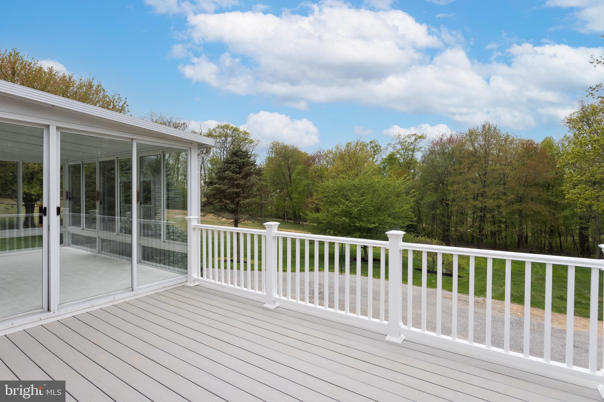16742 Ridge Road Upperco, MD 21155 - Photo 15 of 38 a view of a wooden deck