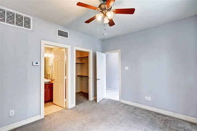 a view of hallway with a hallway