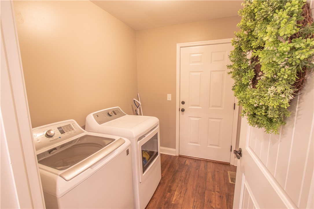 104 North Cedar Street Walhalla, SC 29691 - Photo 16 of 22 laundry room just off kitchen and opening into 2 c