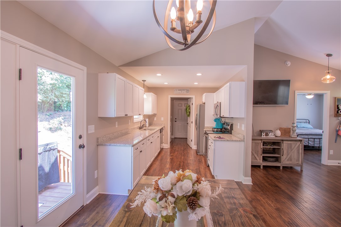104 North Cedar Street Walhalla, SC 29691 - Photo 2 of 22 looking into kitchen area from dinning