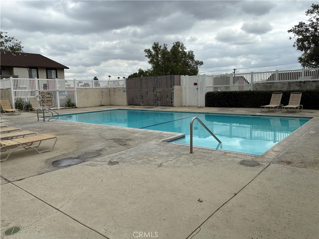 8990 19th Street, Unit 329 Rancho Cucamonga, CA 91701 - Photo 11 of 13 a view of a backyard