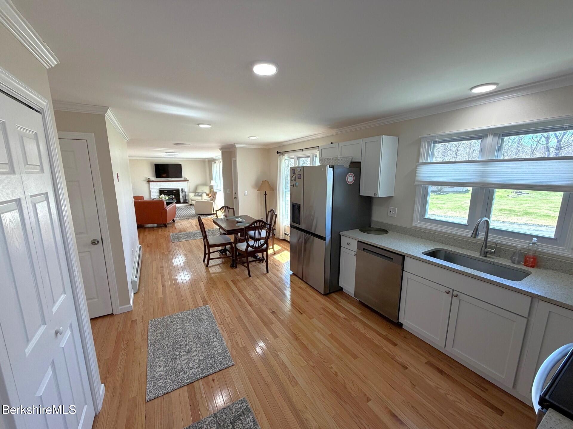 77 Natural Bridge Road North Adams, MA 01247 - Photo 10 of 40 Kitchen to Living B
