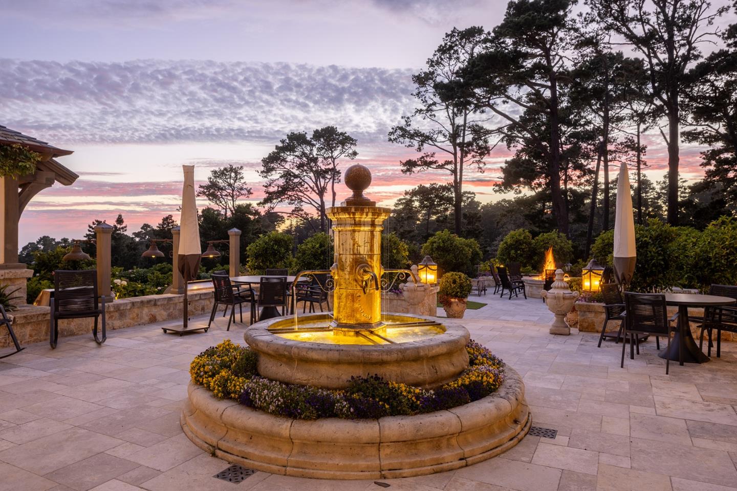 2 La Pradera Carmel, CA 93923 - Photo 33 of 42 a view of a water fountain in front of the house