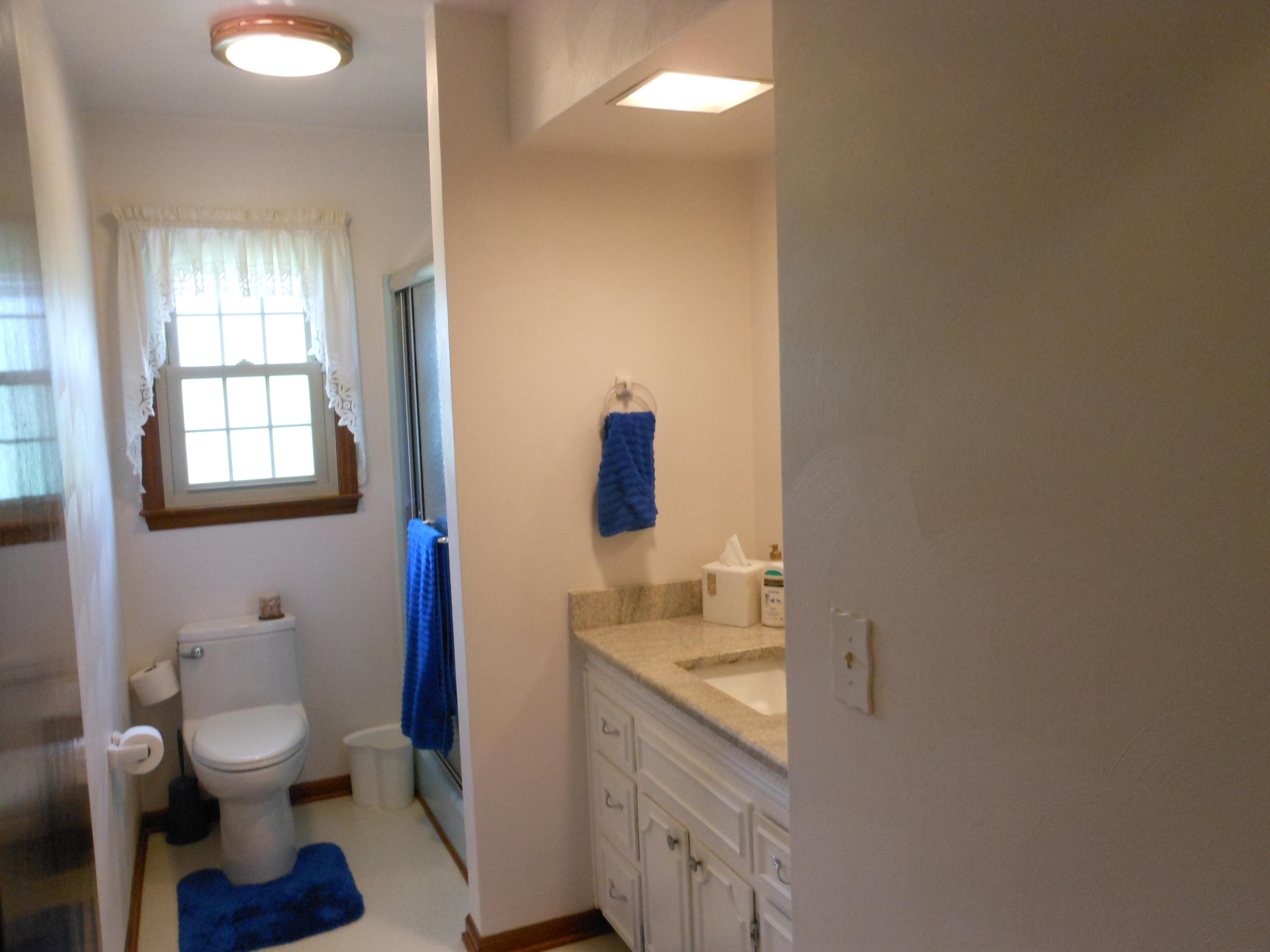 2767 Rutrough Road Southeast Roanoke, VA 24014 - Photo 17 of 36 a bathroom with a sink toilet and vanity