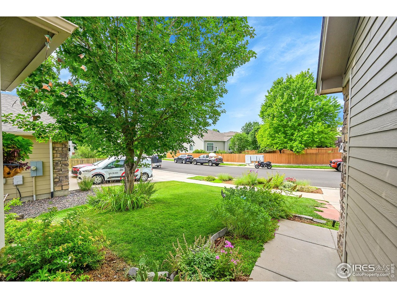 514 Peyton Drive Fort Collins, CO 80525 - Photo 3 of 40 a view of backyard with swimming pool