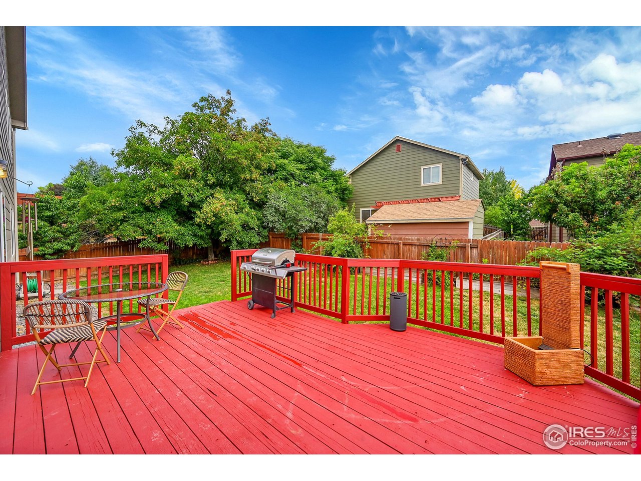 514 Peyton Drive Fort Collins, CO 80525 - Photo 33 of 40 a balcony with an outdoor space