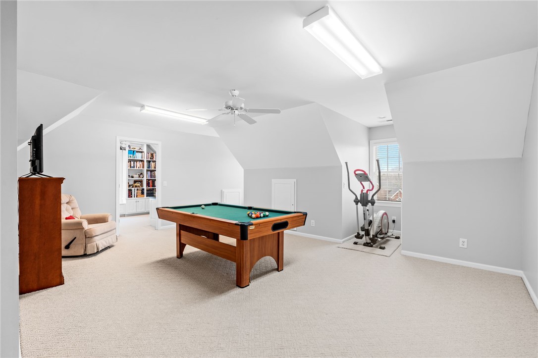 100 Farm Terrace Court Easley, SC 29642 - Photo 37 of 47 This spacious bonus room features carpeting and ample natural light, perfect for diverse activities.