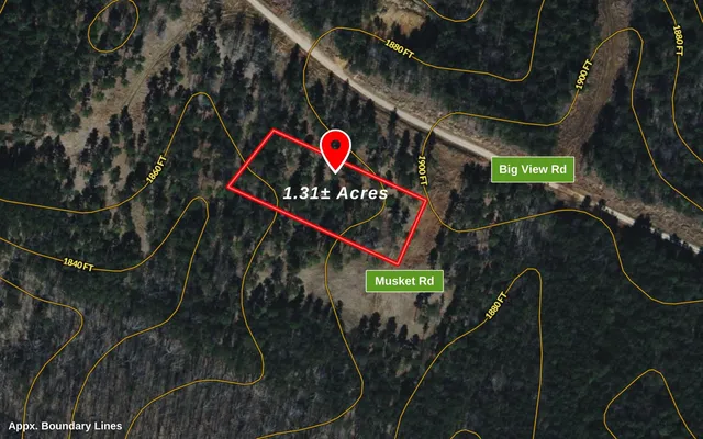 $150,000 | Lot 1326 Musket Road, Guild, TN 37340