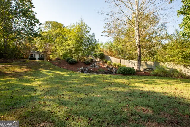 a outdoor living space with furniture