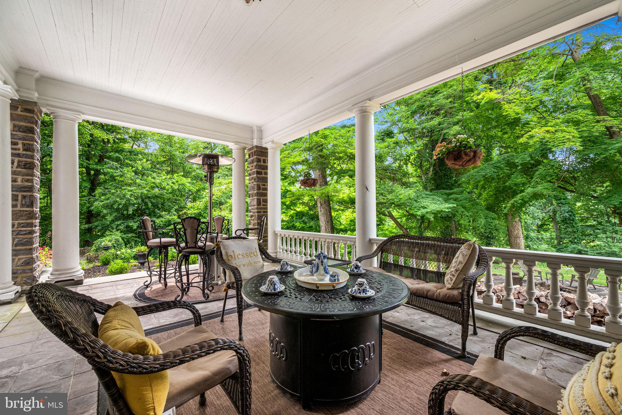 1018 Beech Road Wallingford, PA 19086 - Photo 49 of 80 Covered seating porch