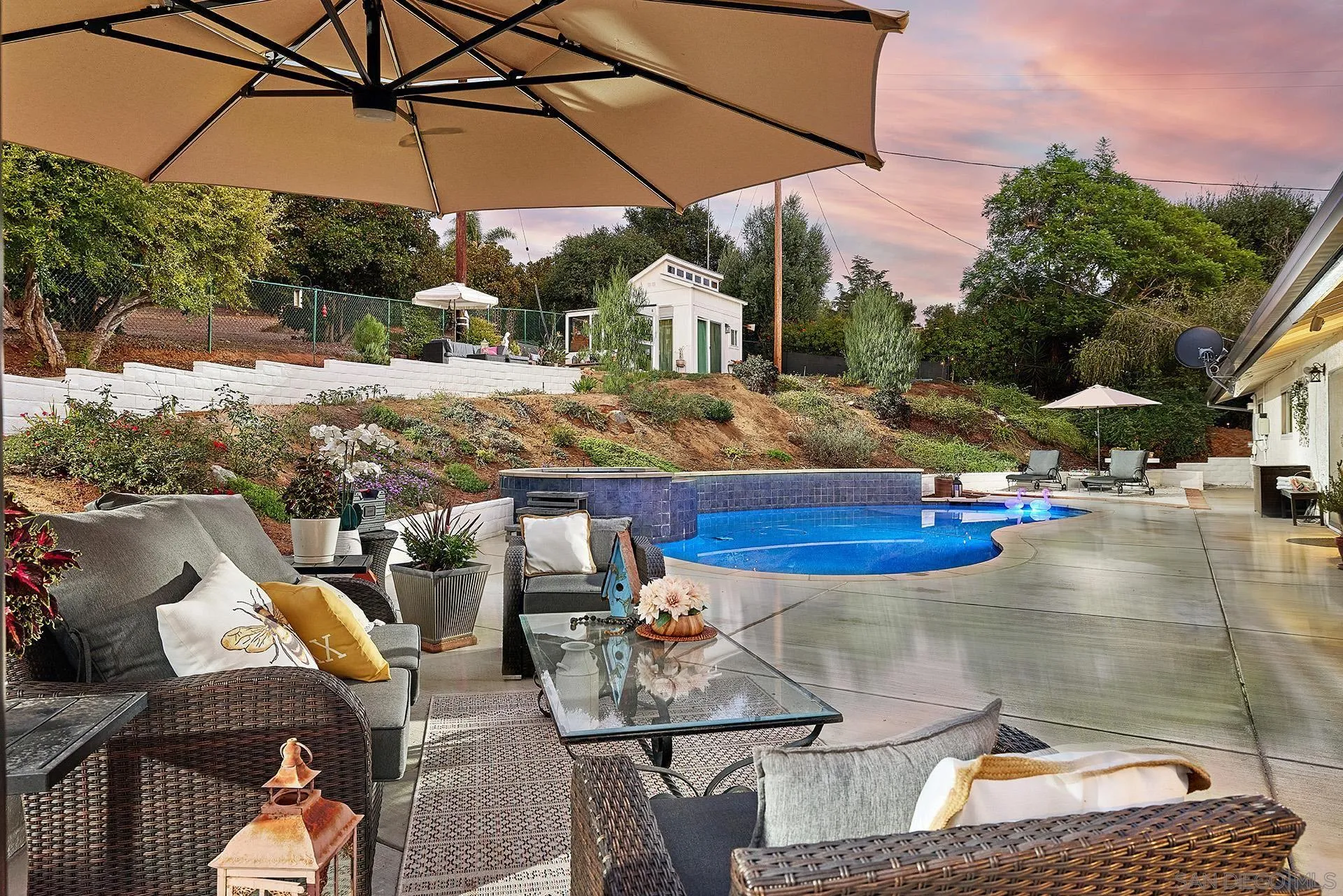 660 Via Rancho Parkway Escondido, CA 92029 - Photo 30 of 37 a view of outdoor space and seating area