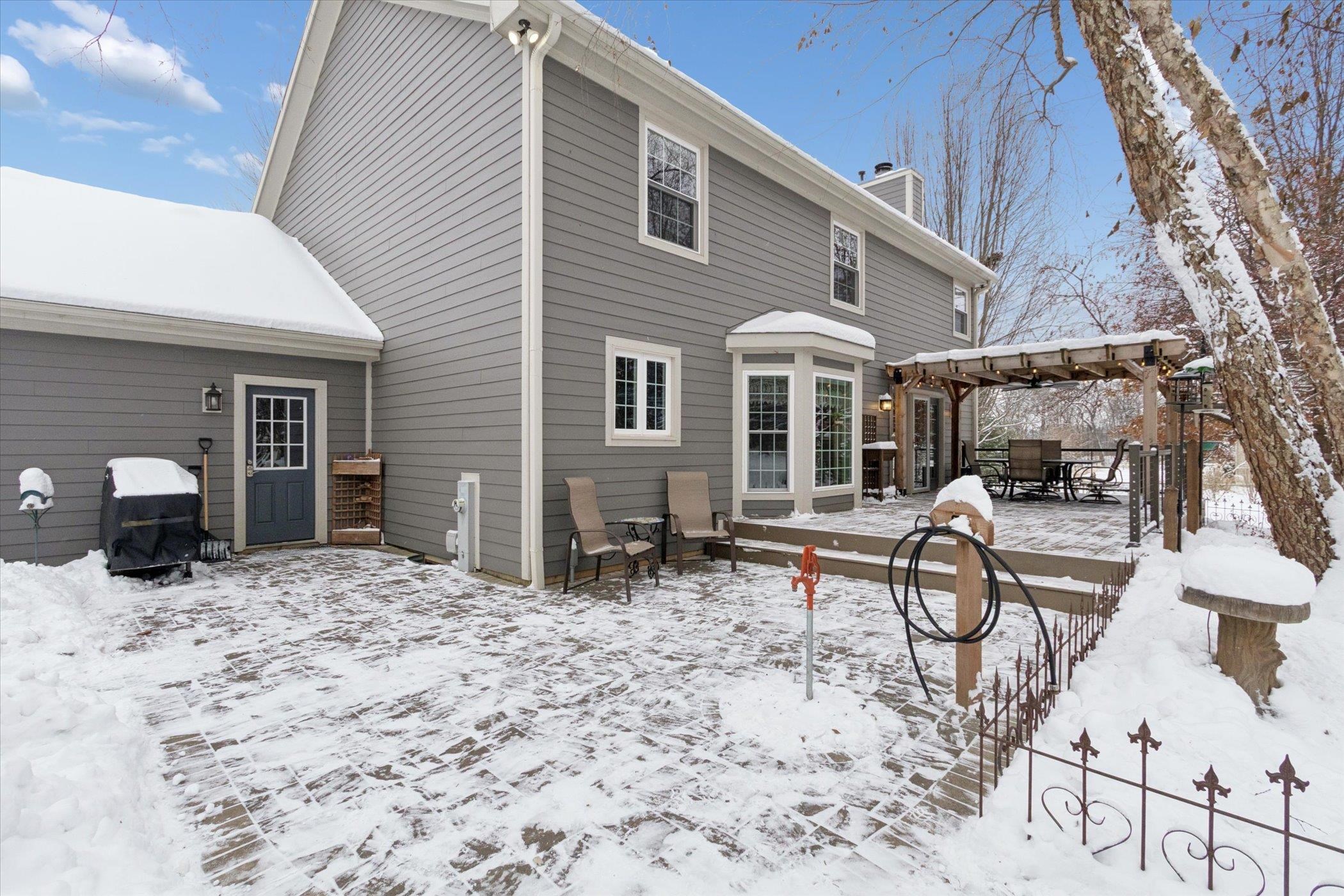 10906 Hamborg Road Roscoe, IL 61073 - Photo 47 of 65 a view of a house with backyard and sitting area